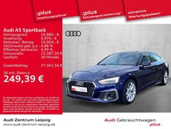 Navarrablau metallic Gebraucht 2021 Audi A5 Sportback Basis Kleinwagen | 24.880 € (Guter Preis)