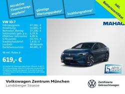 Blau Gebraucht 2024 VW ID.7 Pro Limousine | 47.381 € (Fairer Preis)