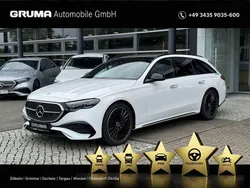 Manufaktur opalithweiß bright Gebraucht 2024 Mercedes E220 AMG Kombi | 59.990 €