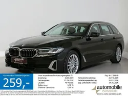 Saphirschwarz met. Gebraucht 2021 BMW 520 Luxury Line Kombi | 27.840 € (Fairer Preis)
