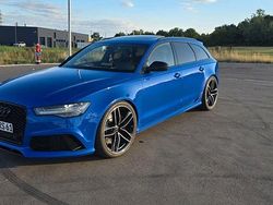 Blau Gebraucht 2018 Audi RS6 Performance Kombi | 69.900 €