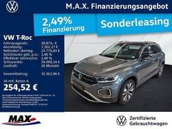 Indiumgrau metallic schwarz Gebraucht 2025 VW T-Roc Goal SUV | 30.879 € (Superpreis)
