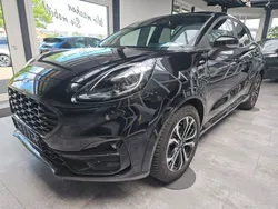 Obsidianschwarz metallic Gebraucht 2022 Ford Puma ST-Line SUV | 18.990 € (Fairer Preis)
