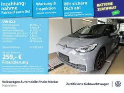 Grau Gebraucht 2021 VW ID.3 Pure Kleinwagen | 19.492 € (Fairer Preis)