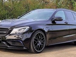 Schwarz Gebraucht 2018 Mercedes C63 AMG AMG Kombi | 51.999 € (Etwas zu teuer)