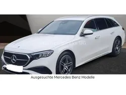 Polarweiß Gebraucht 2024 Mercedes E300 AMG Kombi | 52.890 € (Fairer Preis)