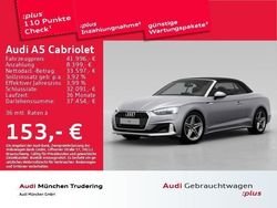 Florettsilber metallic Gebraucht 2024 Audi A5 Cabriolet Advanced Plus Cabrio | 44.283 € (Fairer Preis)