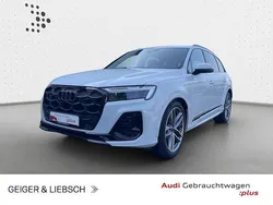 Gletscherweiß metallic Gebraucht 2024 Audi Q7 S-Line SUV | 68.999 € (Fairer Preis)