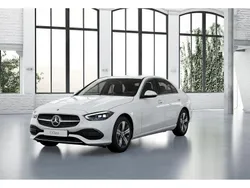 Weiß , polarweiß Gebraucht 2022 Mercedes C220 Avantgarde Limousine | 36.390 € (Fairer Preis)