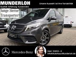 Graphitgrau metallic Gebraucht 2022 Mercedes V250 AMG line Van / Kleinbus | 47.900 € (Fairer Preis)