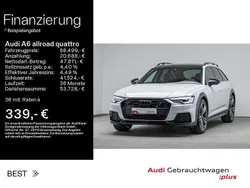 Gletscherweiß metallic Gebraucht 2024 Audi A6 Allroad Sport Kombi | 68.499 € (Teuer)