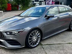 Grau Gebraucht 2020 Mercedes CLA220 Shooting Brake AMG line Kombi | 29.500 € (Guter Preis)