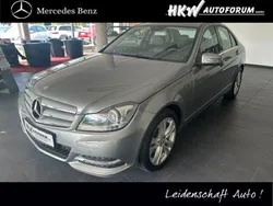 Palladiumsilber (metallic) Gebraucht 2013 Mercedes C180 Avantgarde Limousine | 15.950 € (Teuer)