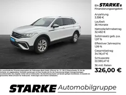 Weiß Gebraucht 2024 VW Tiguan Allspace Life SUV | 35.880 € (Guter Preis)