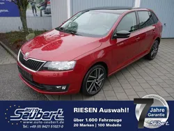 Rot metallic Gebraucht 2016 Skoda Rapid Emotion Plus Kombi | 14.990 € (Etwas zu teuer)