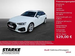 Weiß Gebraucht 2023 Audi A4 S-Line Kombi | 36.930 € (Fairer Preis)
