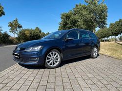 Blau Gebraucht 2014 VW Golf VII Highline Kombi | 13.888 € (Teuer)
