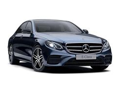 Blau Gebraucht 2020 Mercedes E400 AMG Limousine | 43.490 € (Etwas zu teuer)