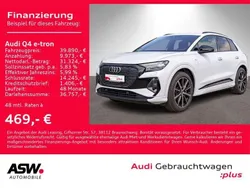 Gletscherweiß metallic Gebraucht 2021 Audi Q4 e-tron S-Line SUV | 39.890 € (Fairer Preis)