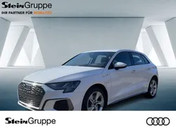 Weiß Gebraucht 2022 Audi A3 Sportback e-tron S-Line Limousine | 26.430 € (Guter Preis)