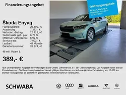 Arcticsilber metallic Gebraucht 2021 Skoda Enyaq iV SUV | 29.490 € (Guter Preis)