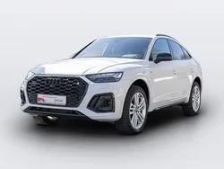 Gletscherweiß metallic Gebraucht 2024 Audi Q5 Sportback S-Line SUV | 58.160 € (Teuer)