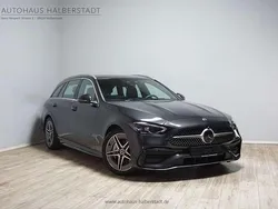 Grafitgrau metallic (metallic) Gebraucht 2024 Mercedes C220 Advanced Kombi | 39.290 € (Fairer Preis)
