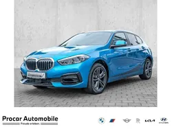 Blau Gebraucht 2021 BMW 120 Sport Line Kleinwagen | 23.495 € (Guter Preis)
