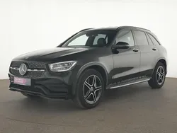 Schwarz Gebraucht 2022 Mercedes GLC220 AMG line SUV | 40.395 € (Fairer Preis)
