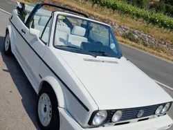 Weiß Gebraucht 1989 VW Golf Cabriolet Cabrio | 9.999 €