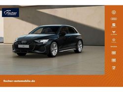 Schwarz Gebraucht 2025 Audi A3 Sportback S-Line Limousine | 35.980 € (Guter Preis)