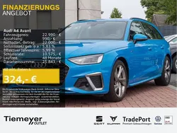 Blau Gebraucht 2022 Audi A4 S-Line Kombi | 22.990 € (Superpreis)