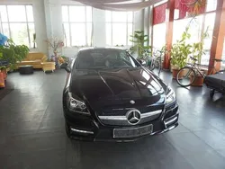 Obsidianschwarz metalliclack Gebraucht 2012 Mercedes SLK200 Cabrio | 18.999 € (Fairer Preis)