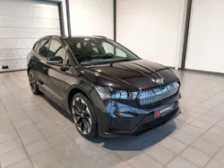 Schwarz Gebraucht 2023 Skoda Enyaq iV SportLine SUV | 39.990 € (Teuer)