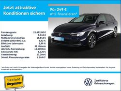 Blau / atlantik blue Gebraucht 2022 VW Golf VIII Active Kombi | 21.592 € (Fairer Preis)