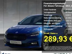 Blau Gebraucht 2023 Skoda Fabia Monte Carlo Limousine | 22.950 € (Teuer)