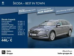 Graphitegrau metallic met. graphitegrau metallic met. Gebraucht 2023 Skoda Superb Style Kombi | 45.980 € (Fairer Preis)