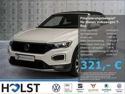 Weiß Gebraucht 2021 VW T-Roc Cabriolet Active Cabrio | 24.950 € (Fairer Preis)