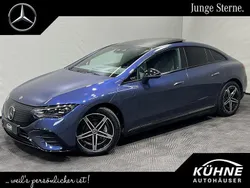 Blau, Gebraucht 2024 Mercedes EQE350 AMG Limousine | 55.950 € (Fairer Preis)