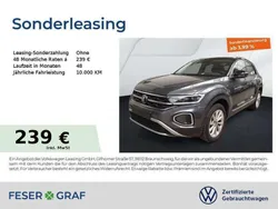 Indiumgrau metallic Gebraucht 2024 VW T-Roc Style SUV | 28.606 € (Guter Preis)