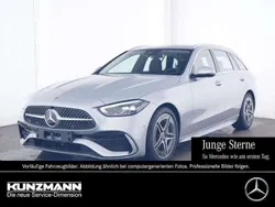 Hightechsilber metallic metallic Gebraucht 2024 Mercedes C200 AMG Kombi | 38.780 € (Superpreis)