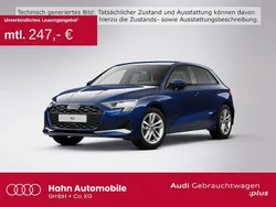 Blau Gebraucht 2025 Audi A3 Sportback Advanced Limousine | 30.930 € (Superpreis)