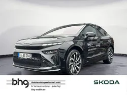 Schwarz Gebraucht 2025 Skoda Enyaq iV SportLine SUV | 55.490 € (Etwas zu teuer)