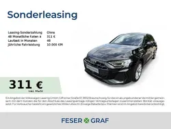 Mythosschwarz metallic Neu 2025 Audi A3 Sportback Ambiente Limousine | 29.385 € (Superpreis)