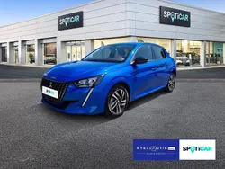 Blau Gebraucht 2022 Peugeot 208 Allure Kleinwagen | 17.980 € (Fairer Preis)