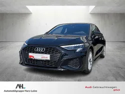Schwarz Gebraucht 2024 Audi A3 Sportback S-Line Limousine | 35.499 € (Guter Preis)