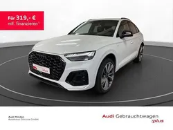 Weiß (gletscherweiß metallic) Gebraucht 2024 Audi Q5 Sportback S-Line SUV | 56.480 € (Fairer Preis)