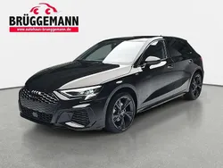 Mythosschwarz metallic Gebraucht 2024 Audi A3 Sportback S-Line Limousine | 32.890 € (Guter Preis)