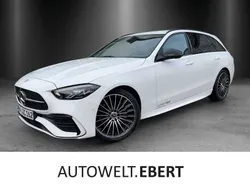 Polarweiß Gebraucht 2024 Mercedes C220 AMG Kombi | 47.890 € (Teuer)