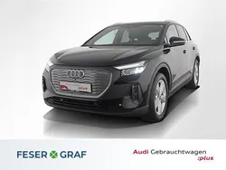 Mythosschwarz metallic Gebraucht 2022 Audi Q4 e-tron Basis SUV | 35.998 € (Fairer Preis)